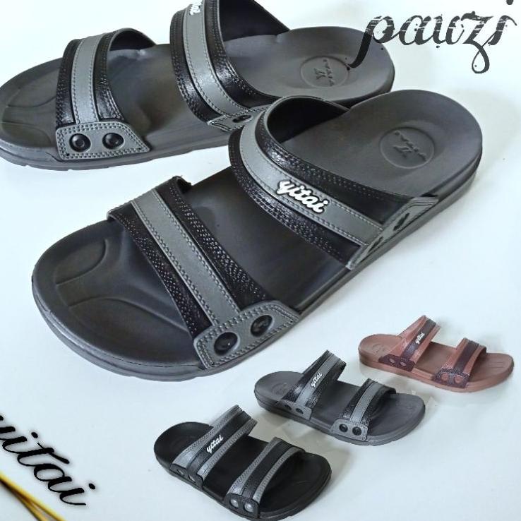 MURAH MERIAH.. Sandal Yitai / Sandal Pria Dewasa / Sandal L Laki / Sandal Karet / Sandal Murah