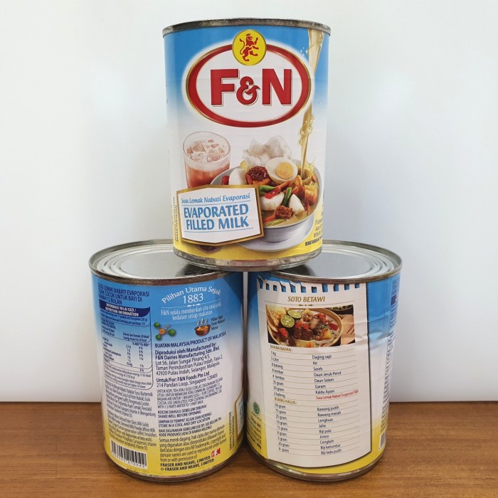 

SUSU EVAPORASI F&N (kaleng 380gr)