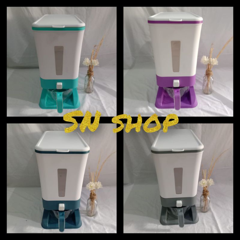 dispenser beras otomatis 12 liter dispenser beras 12 liter
