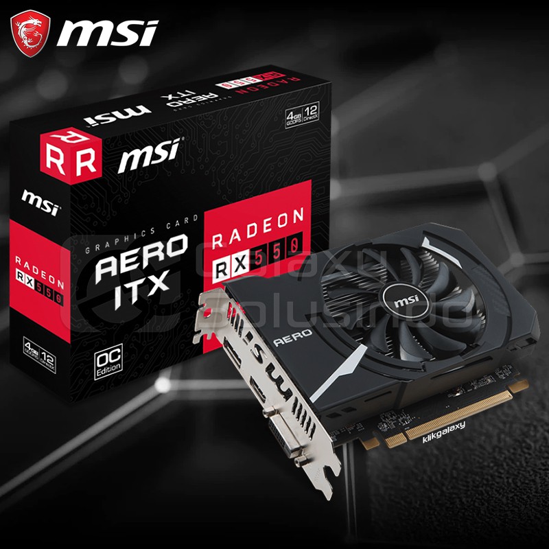 Radeon rx 550 aero itx. Radeon rx 550 aero itx