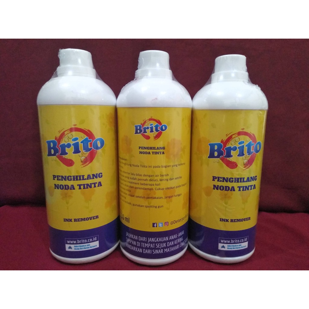 Brito Penghilang dan Pembersih Noda Tinta 1 Liter