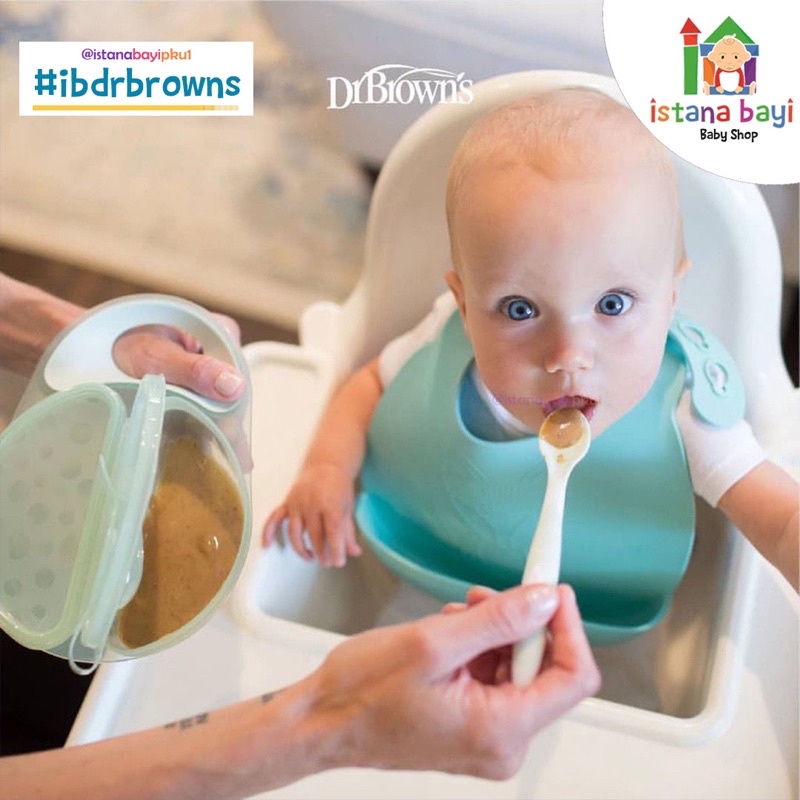 Dr.Brown's TempCheck Spoons isi 4 /Sendok makan bayi sensor panas TF024