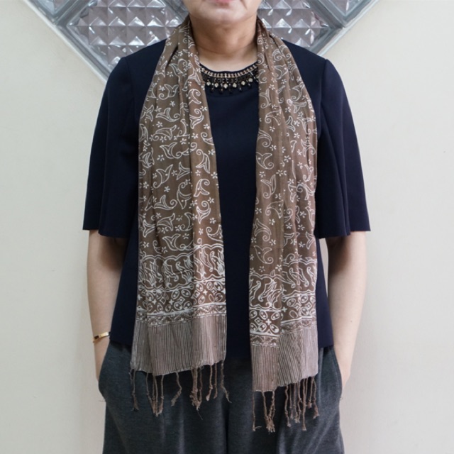 Scarf batik katun Paris halus