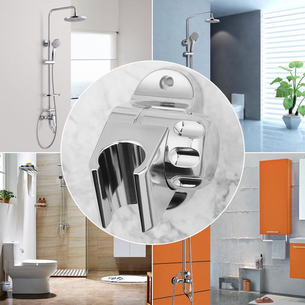 Populer Shower Head Holder Adjustable Support Perangkat Keras Yang Dipasang Di Dinding Alas Sprayer