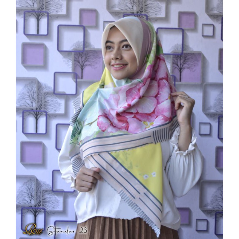 kerudung rm/hijab rm/kerudung segi empat/hijab segi empat/kerudung cantik/kerudung lucu/hijab bunga