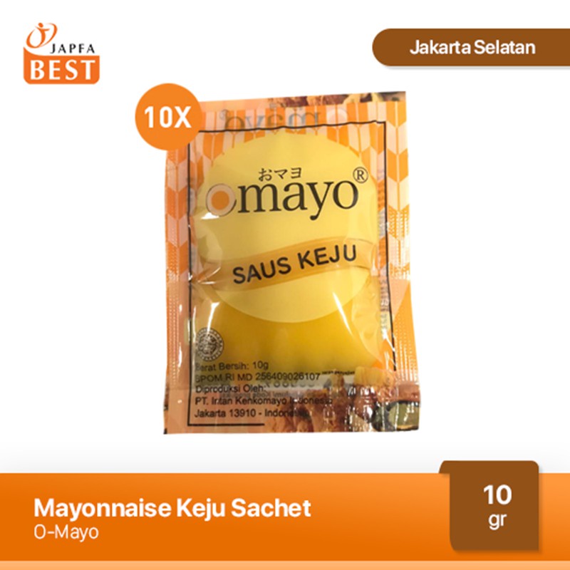 Mayonnaise Omayo Keju Sachet [10 Pcs x 10 gr]