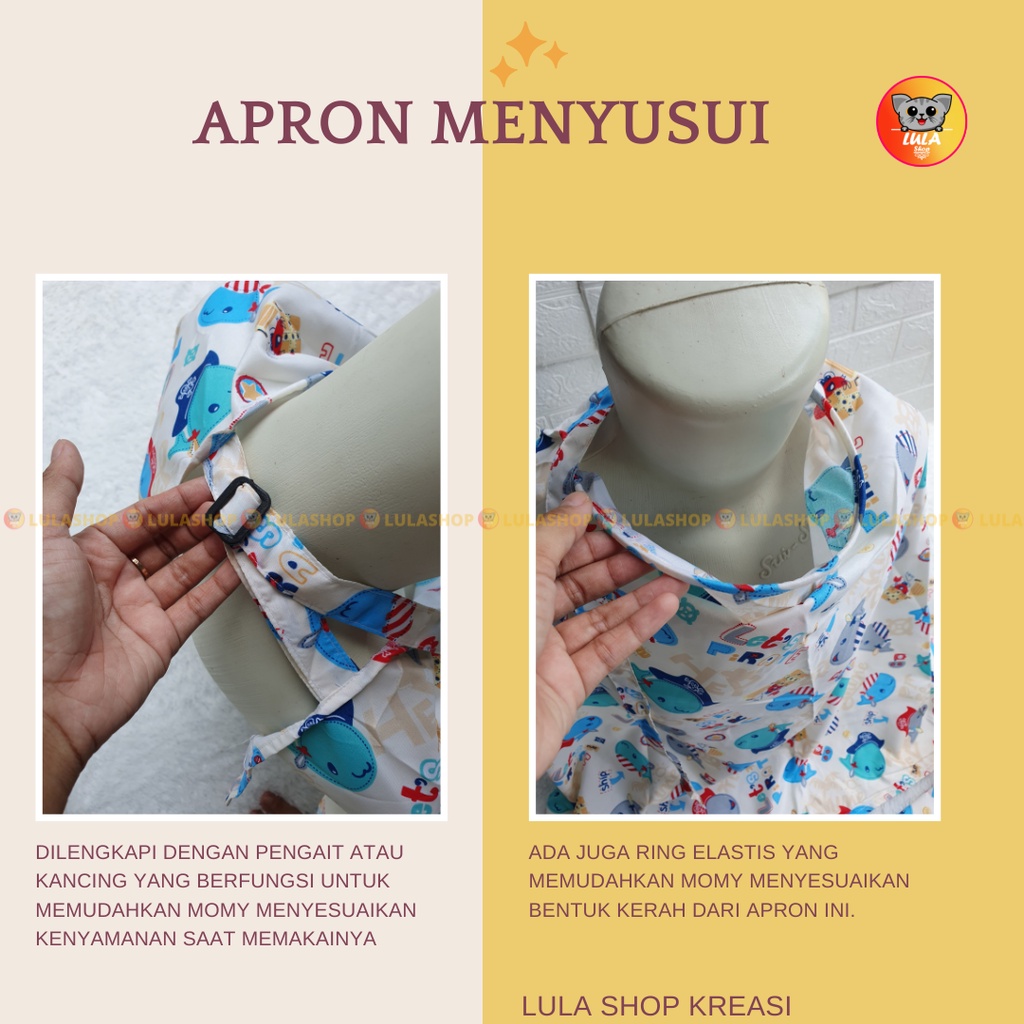 Apron Menyusui / Kain Penutup Menyusui