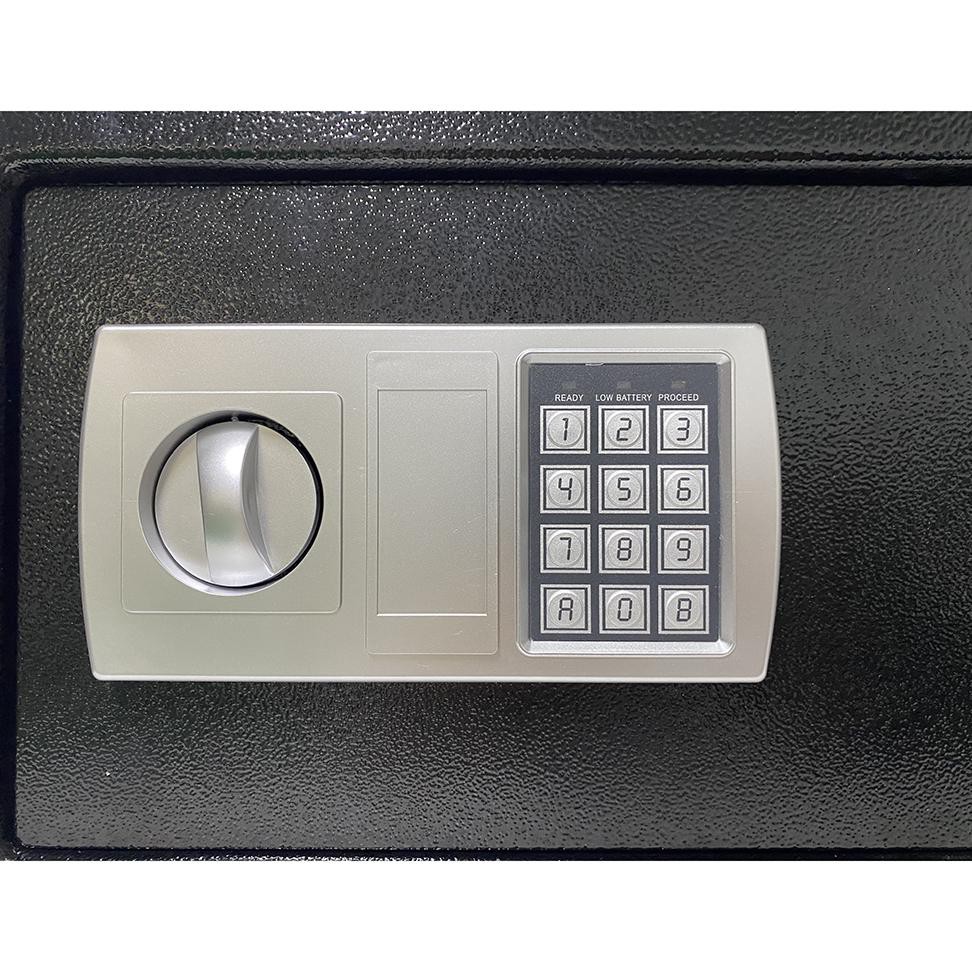 TaffGUARD Brankas Mini Electric Password Safe Deposit Box Size medium- EB20 - Black