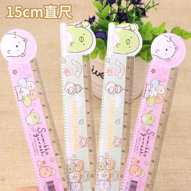 KENSHO Penggaris Karakter Lucu 15 Cm Import Sumikkogurashi Ruler / Garisan