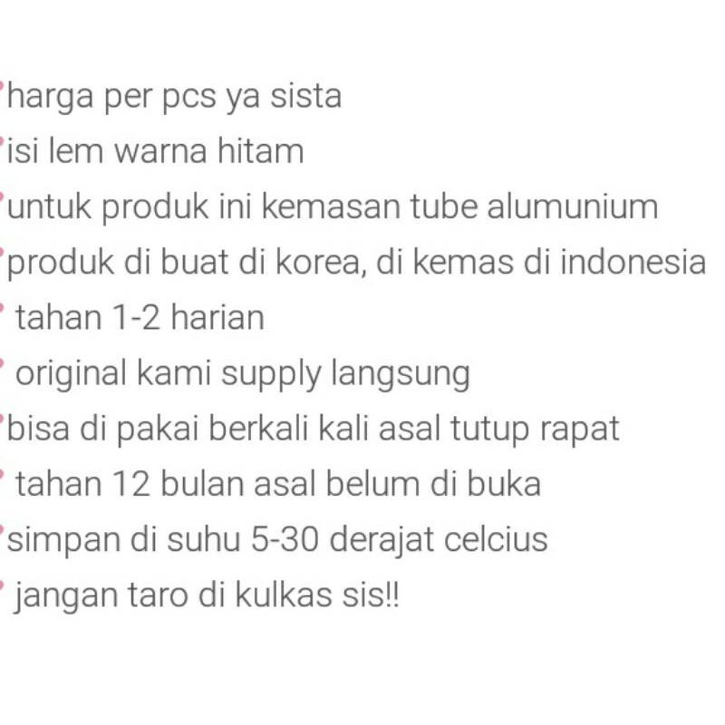 lem glue( baca baca deskripsi dulu!!!)