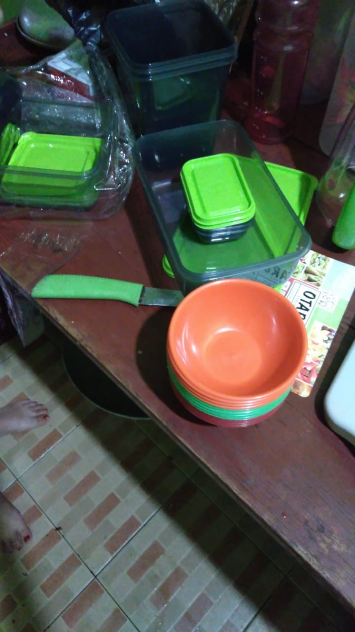 Mangkok Plastik Uk. M Isi 12 Pcs / Mangkok Sayur / Mangkok Sambal