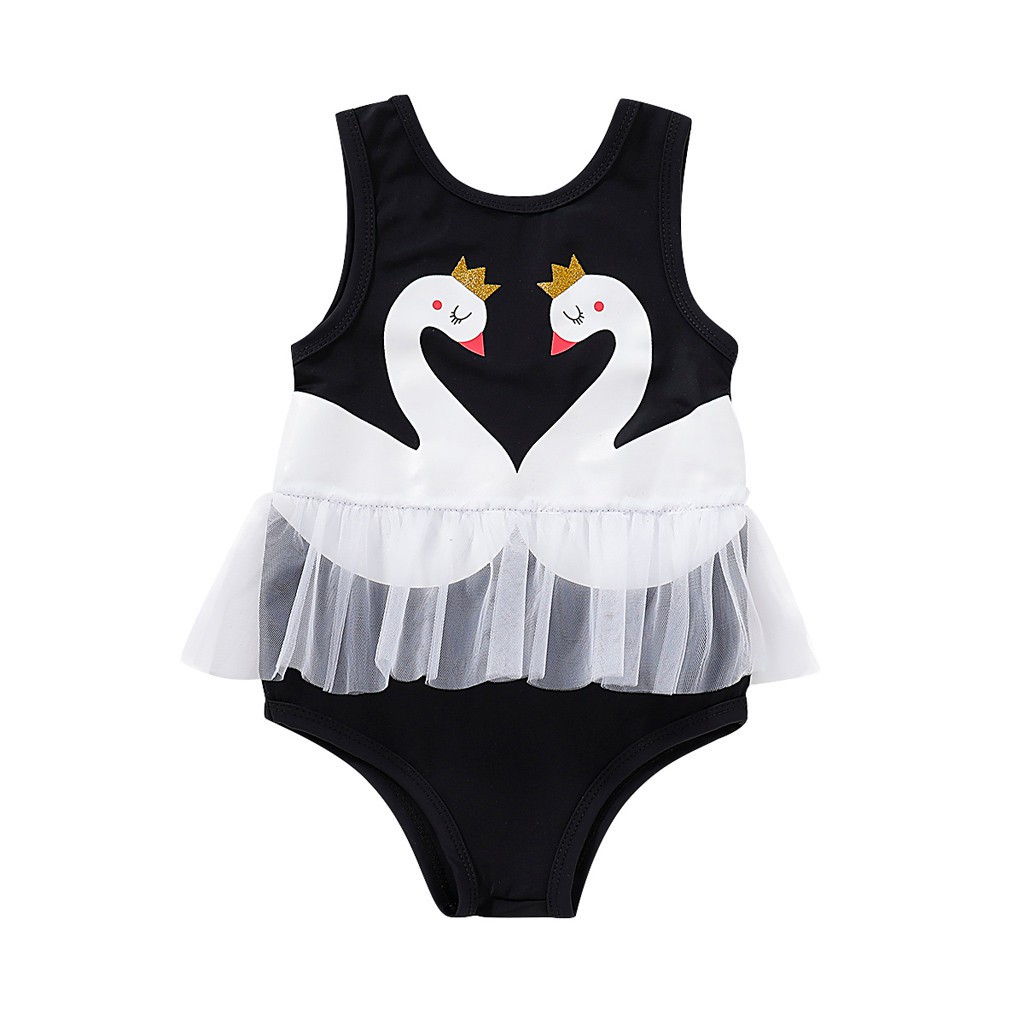 Toddler Kids Baby Girls Boys Cartoon Shark Swimsuit Bathing Suit+Hat