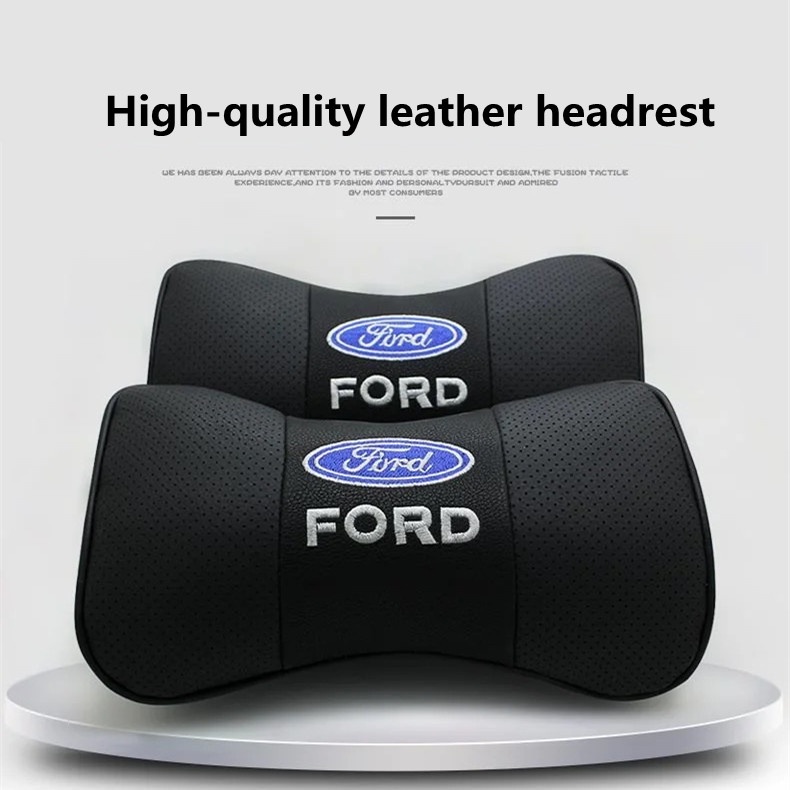 G-club Bantal Sandaran Kepala Bahan Kulit breathable Untuk Ford