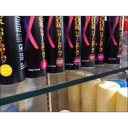 HAIR SPRAY COLOR EXPERT , HAIR SPRAY WARNA 75ML