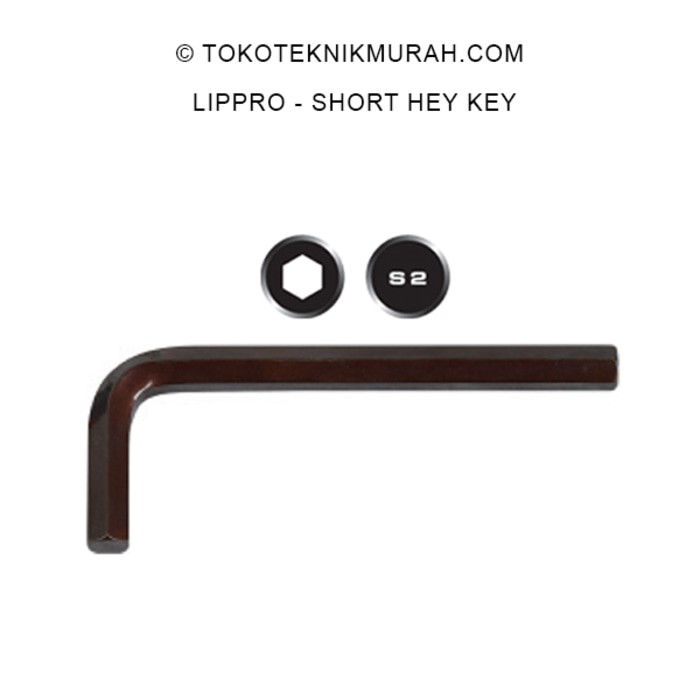 Lippro 166-17.0 Kunci L Pendek / Short Hex Key 17