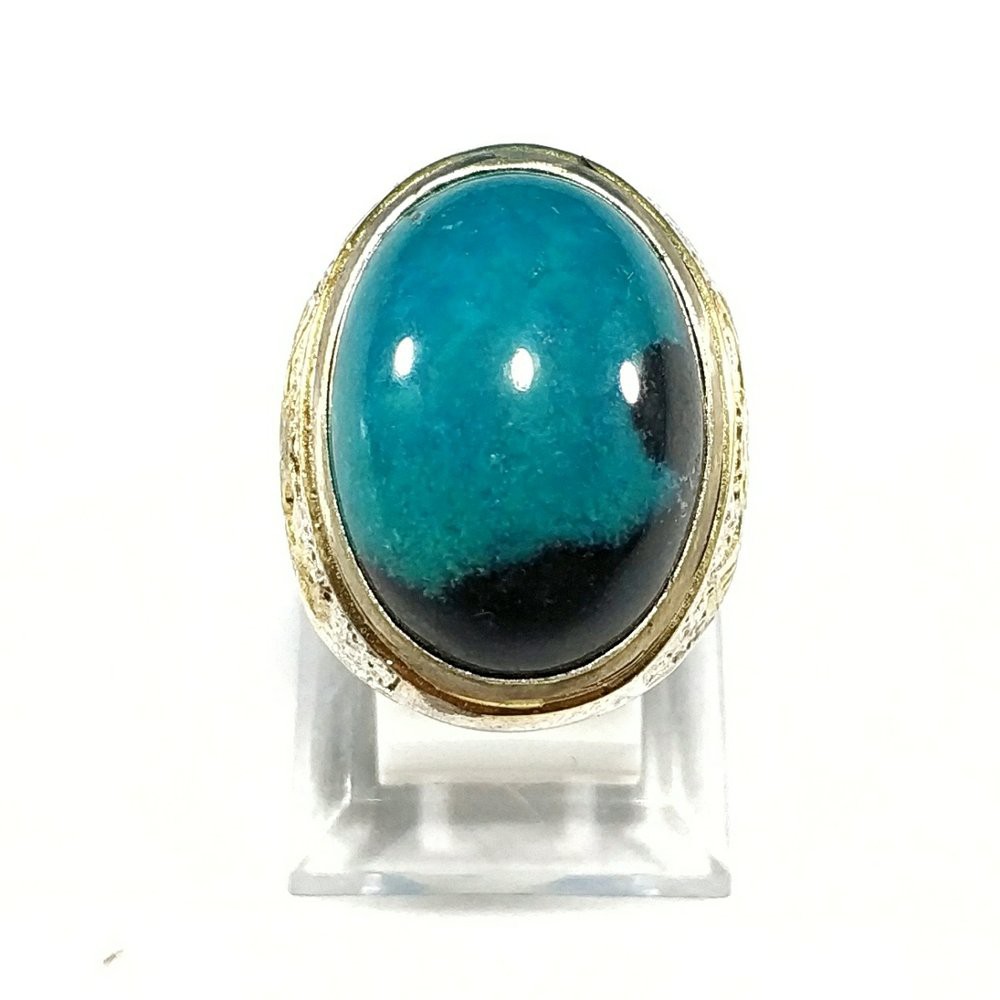 CINCIN BATU AKIK NATURAL BACAN DOKO SEMI KRISTAL