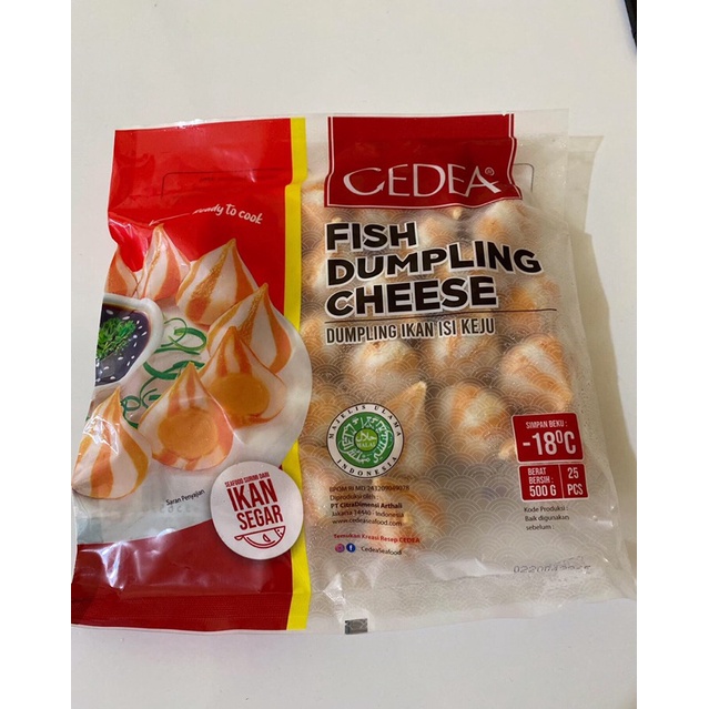 

Cedea dumpling keju 500gram