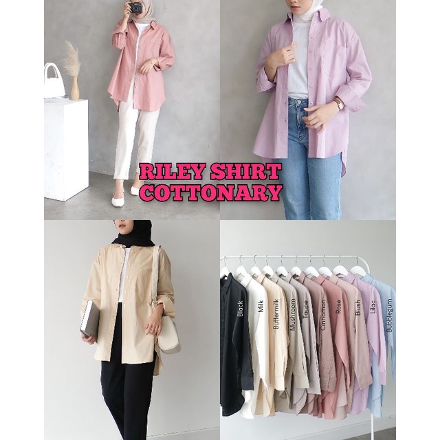 RILEY Shirt by Cottonary titipan