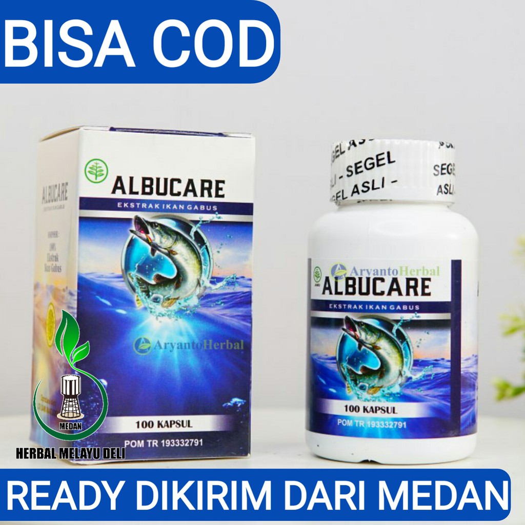 Obat Luka Bakar Albucare Ekstrak Ikan Gabus Asli 100% Original