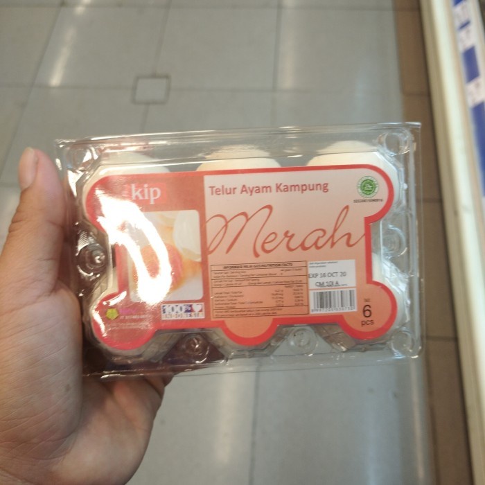 

telur ayam kampung merah