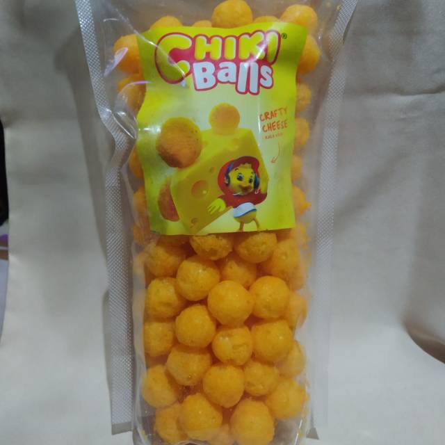 

Chiki Balls Rasa Keju @ 100 gr / Snack Kiloan / Cemilan Kiloan / Chiki Indofood