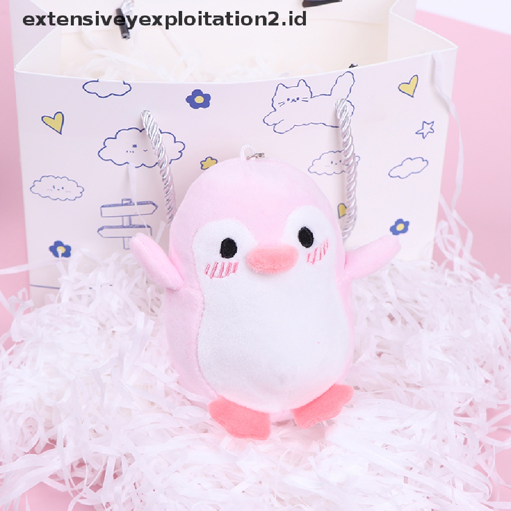 (Hotter) Gantungan Kunci Boneka Plush Pinguin 12cm Gantungan Kunci Mainan Bayi Anak