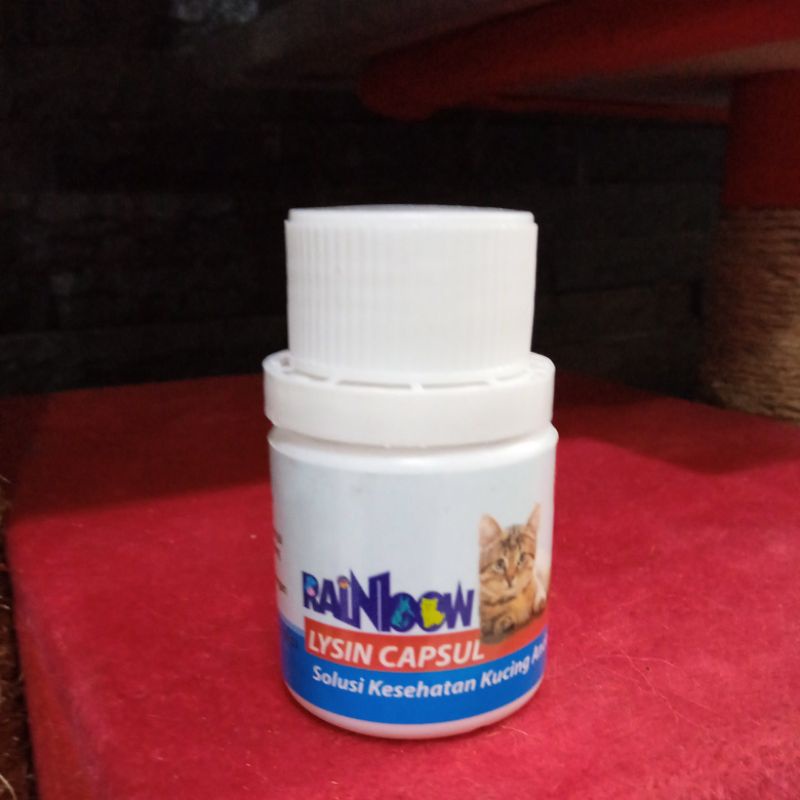 MUCO LYSINE rainbow Vitamin nafsu makan kucing Obat flu kucing