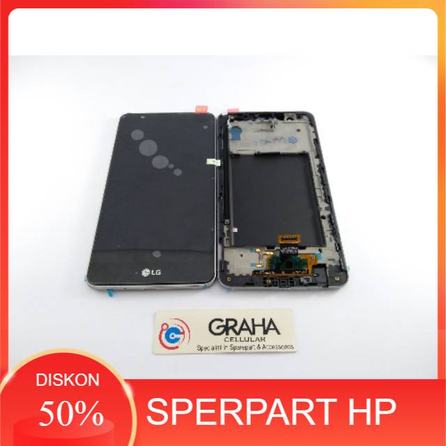 LCD LG K520 / STYLUS 2 FULLSET TOUCHSCREEN + FRAME