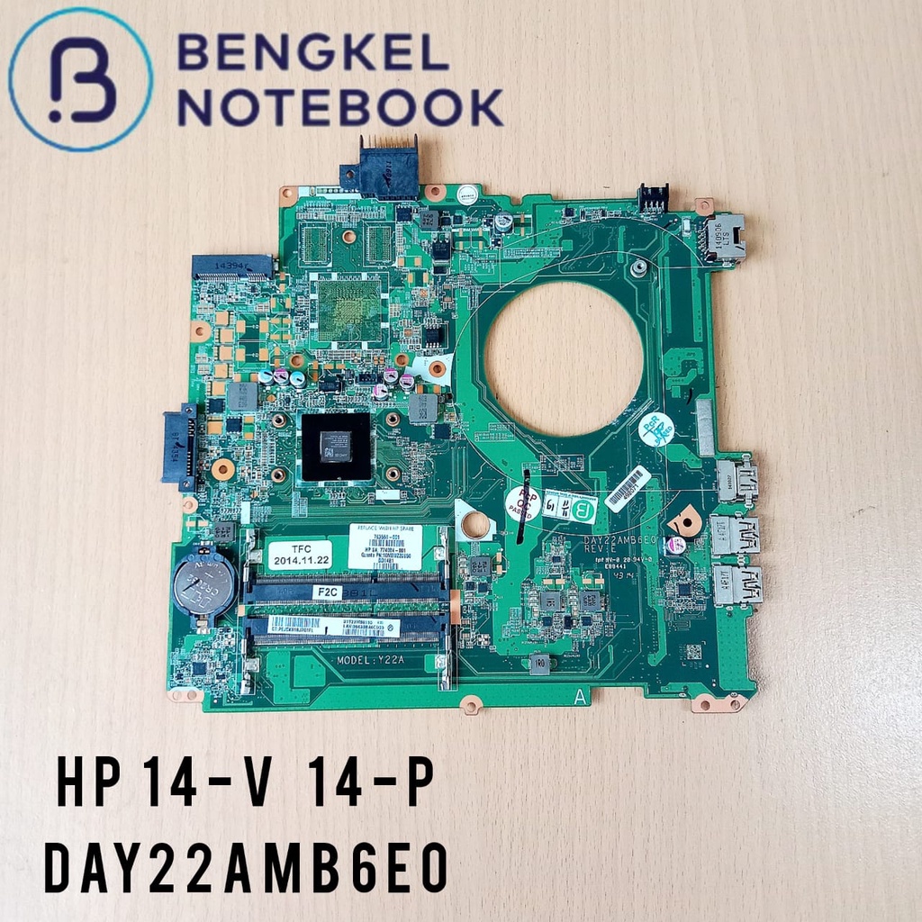 Motherboard HP Pavilion 14-V HP 17-F HP 14-P HP 15-P AMD A8-6410 2.0Ghz  DAY22AMB6E0