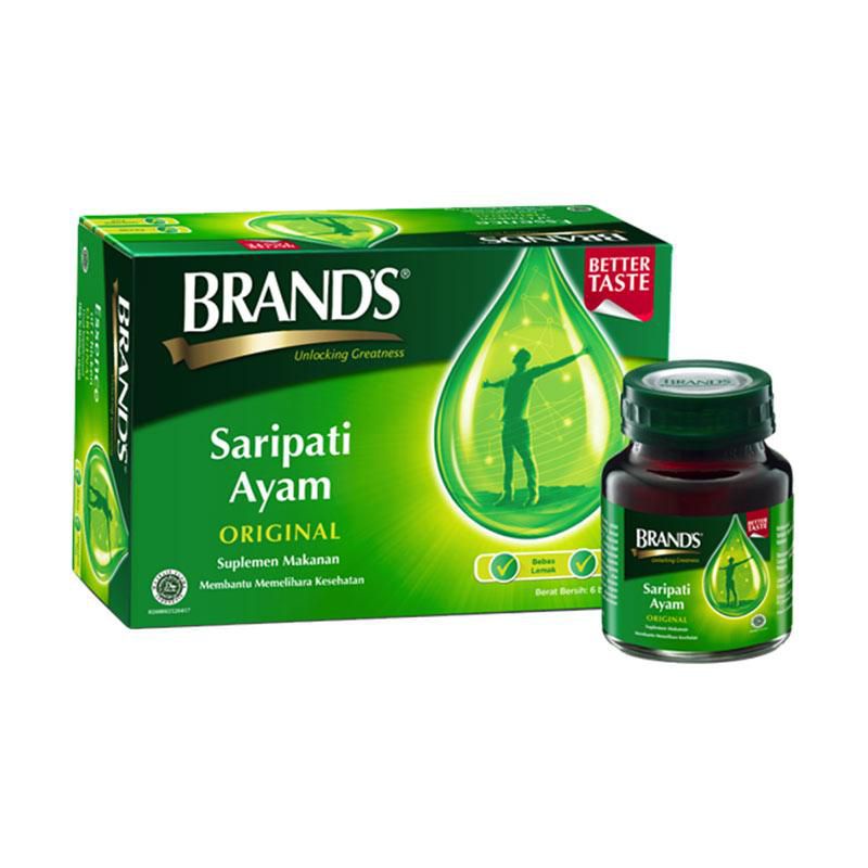 

BRANDS Sari Pati Ayam Original 12Btl x 70gr Suplemen Makanan