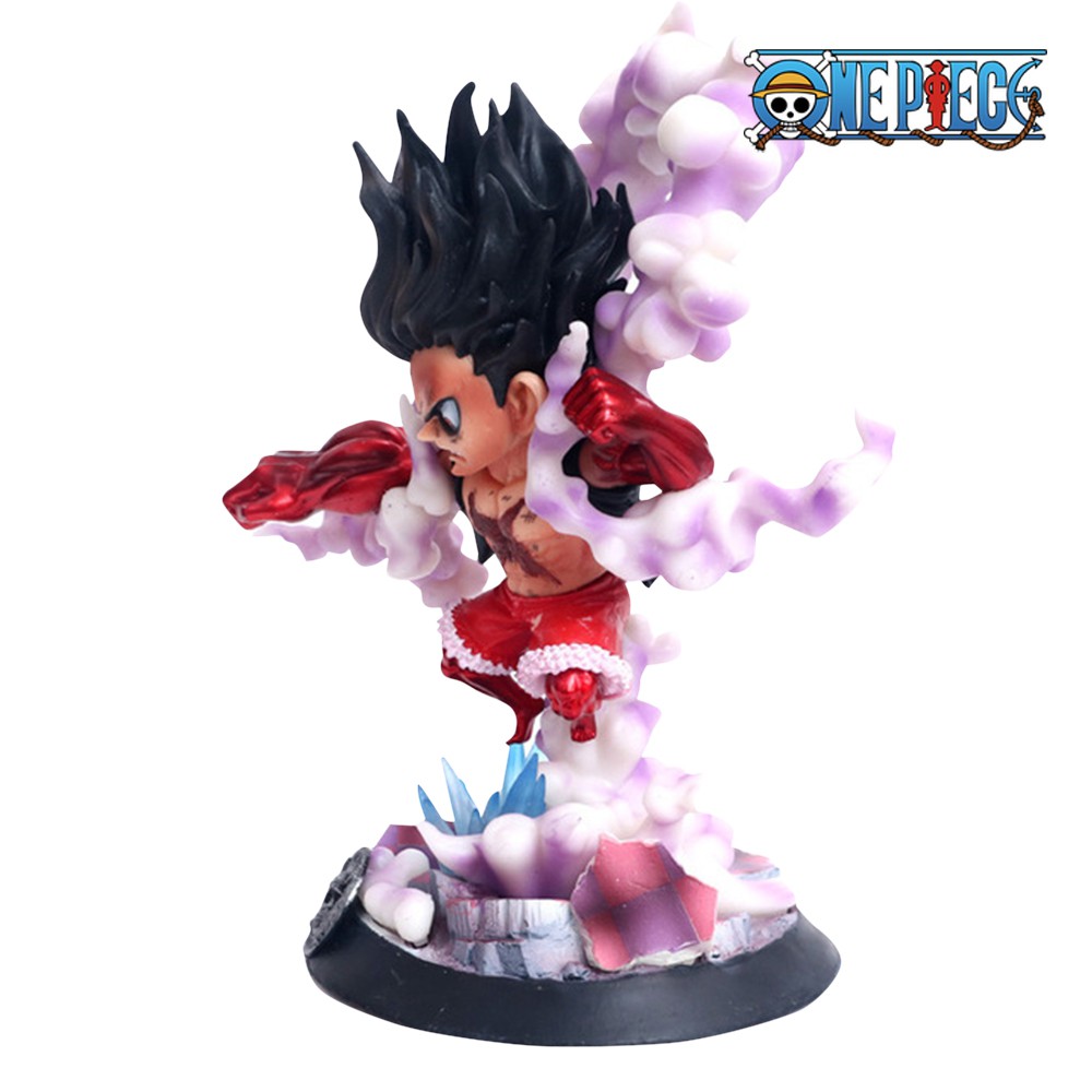 anime one peace action figure monkey D luffy gear fourth snake