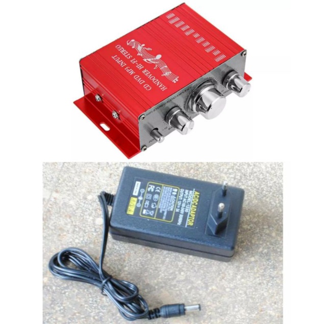 Power Amplifier Mini Plus Adaptor 12v