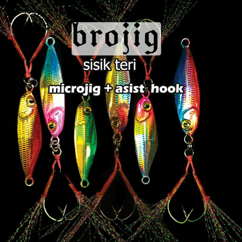 micro jig original 20g10g7g micro jig kiler micro jig 10gram umpan micro jig microjig 10 gram
