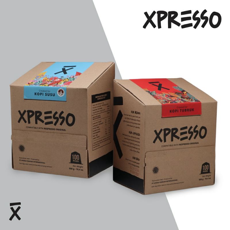 

Xpresso 0ffice Pack - 100 Nespresso Compatible Capsules