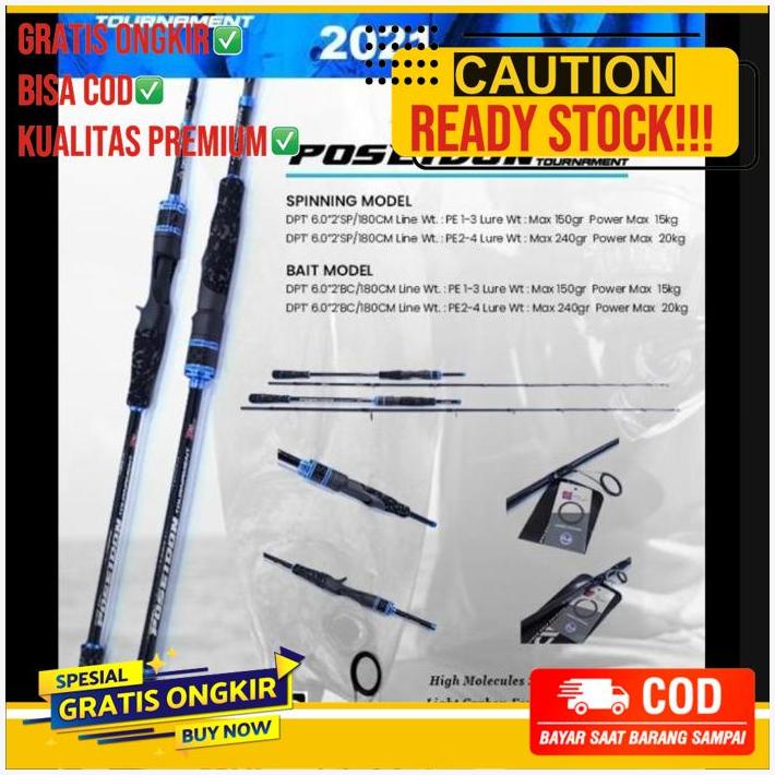 Joran Daido Poseidon Pro New Tournament 602 180 Cm Spinning