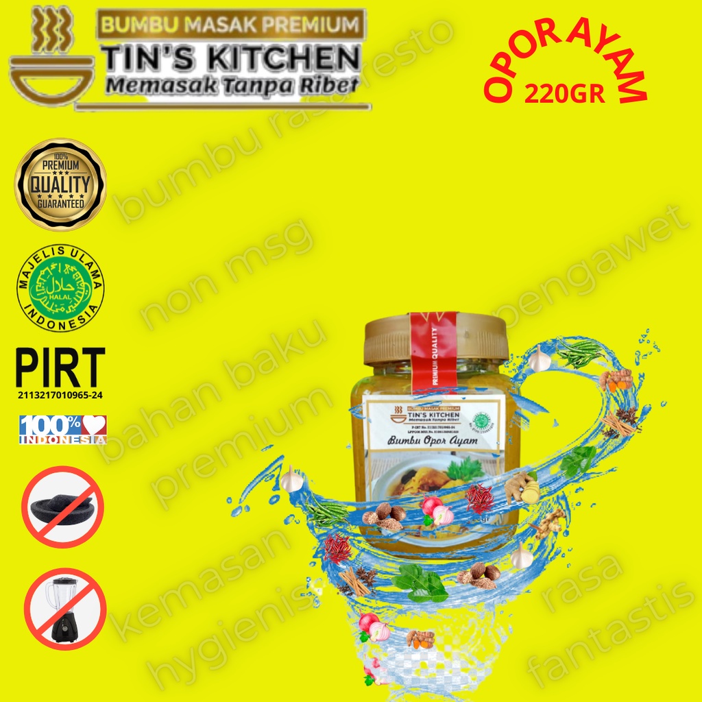 

Bumbu Instan Opor Ayam 220GR Tins Kitchen