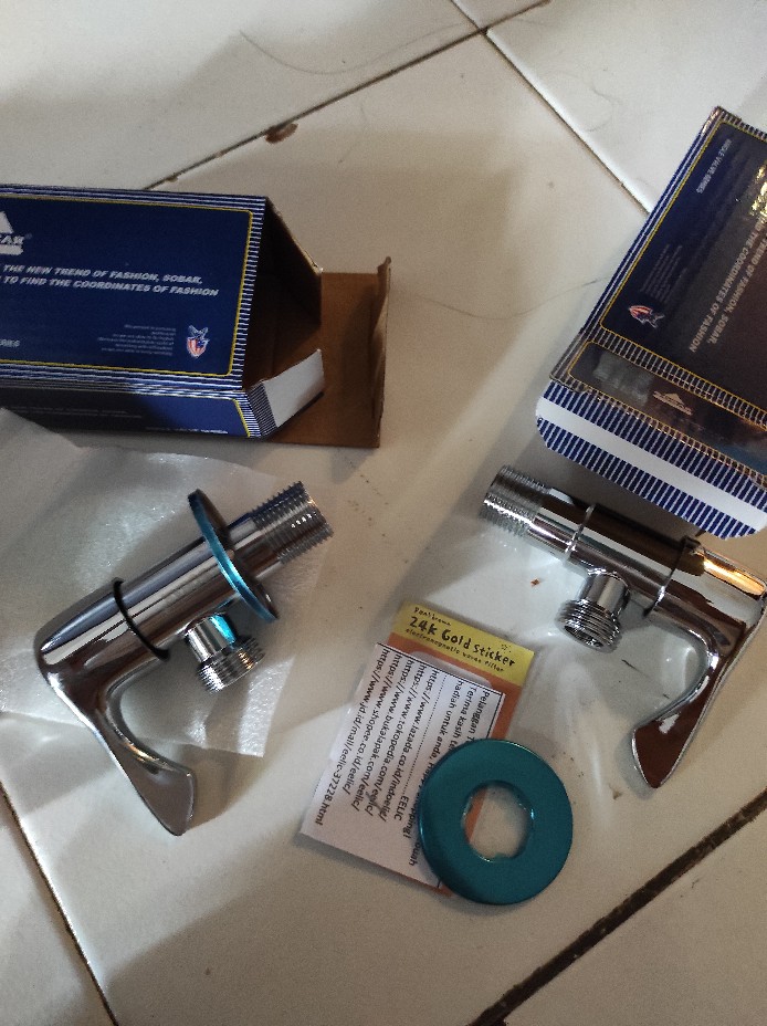 Eelic Krn-205b Kran Shower Air Closet Handle Model Engkol 1/2 Inch