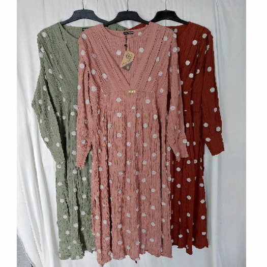 Midi Lesti serat kayu pompom Zhafira