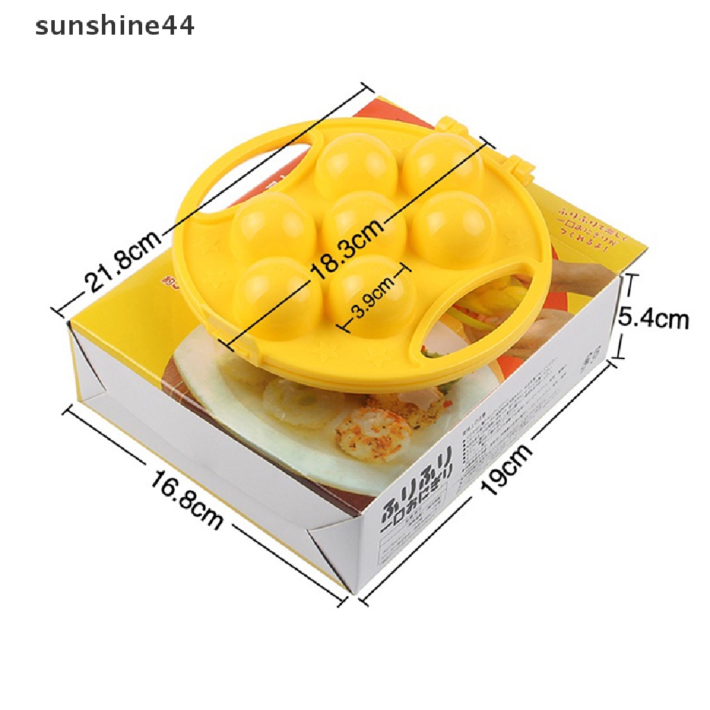 Sunshine 1Pc Cetakan Nasi Sushi Multifungsi Bahan Plastik