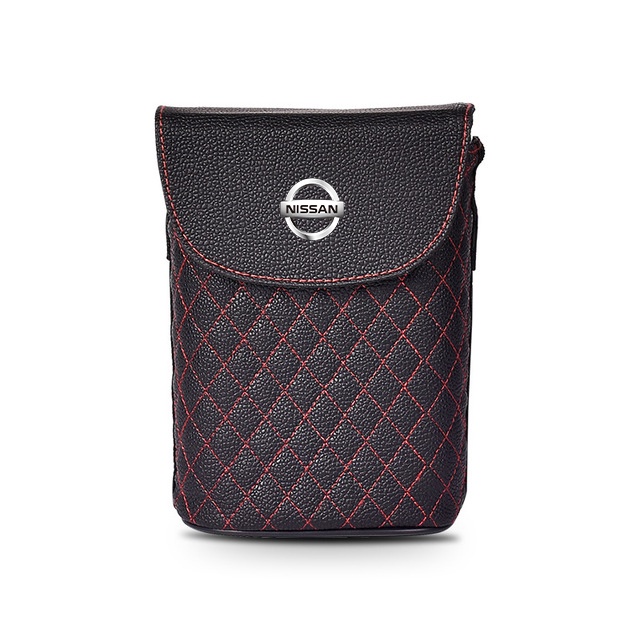 (G-CLUB) Tempat Sampah Bahan Kulit Tahan Air Untuk Mobil Nissan