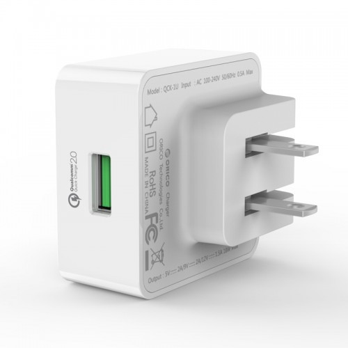 ORICO QCK-1U QC2.0 1 Port USB Charger