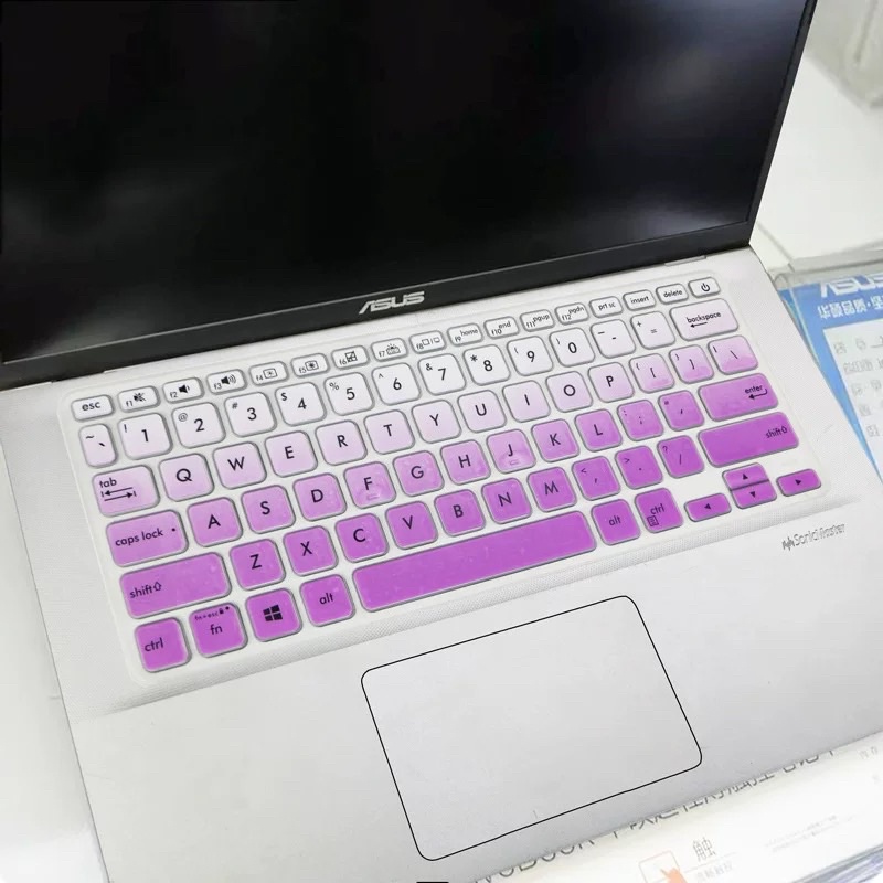 Keyboard Protector Cover Laptop Asus VivoBook 14 A416 A416J A416JA A416JF A416JP A416M A416MA A416JAO A416JPO A416MAO Silikon warna gradasi