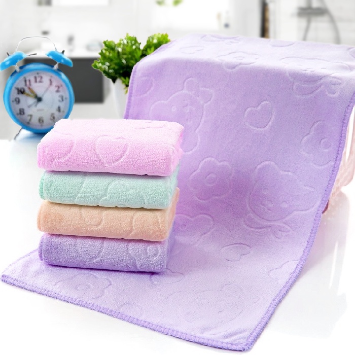 Handuk Mandi Multifungsi Handuk Anak Handuk Microfiber 60x40cm Handuk Mandi Anak Handuk Kecil 60cm X 40cm Handuk Mandi Polos H31