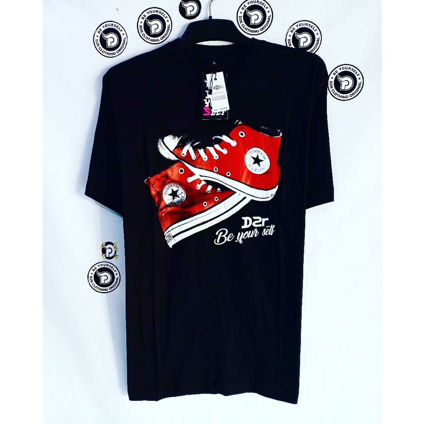 kaos original d2r, kaos pria wanita, baju cewek cowok, kaos three second