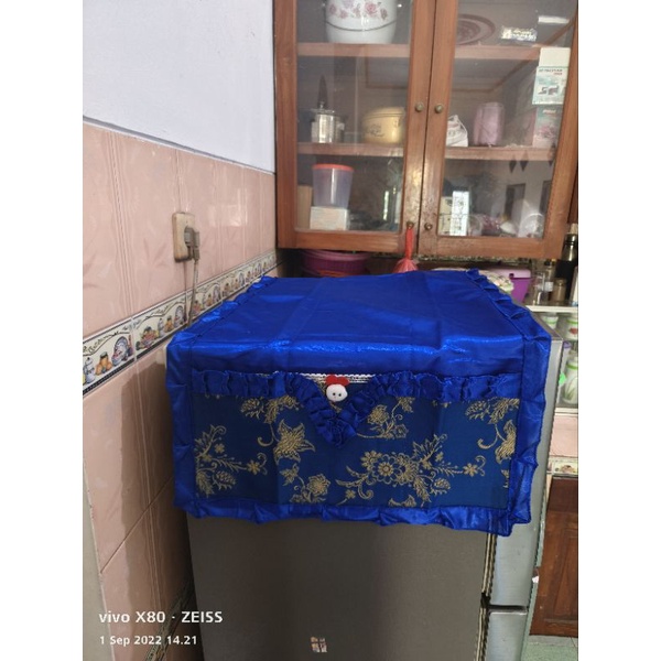 Sarung kulkas jumbo bahan jok