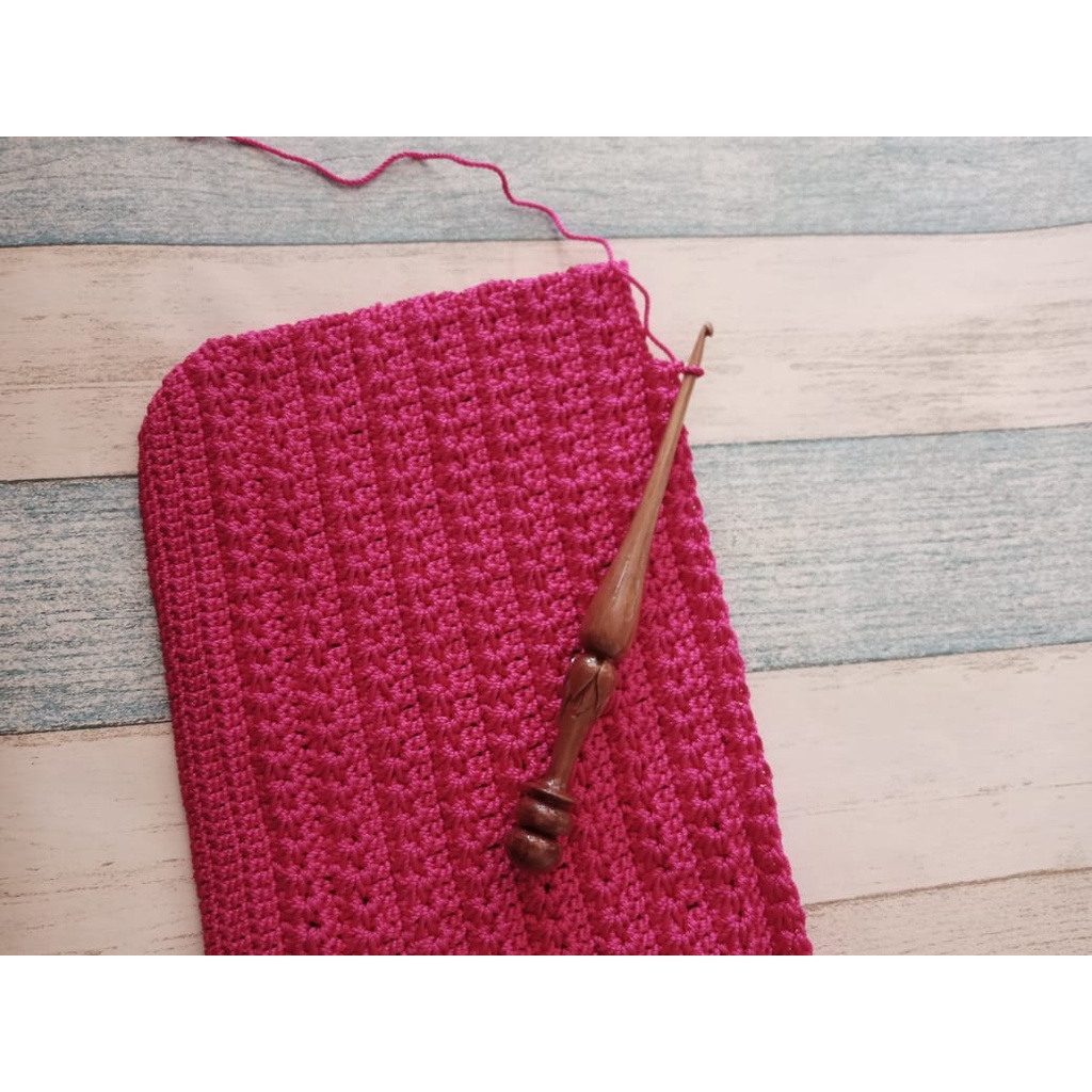 hakpen kayu/ wooden crochet hook/jarum rajut
