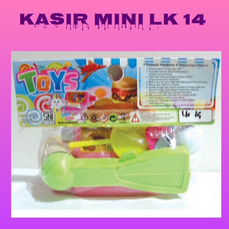 Mainan kasir Mini Lk14 / Lk 15