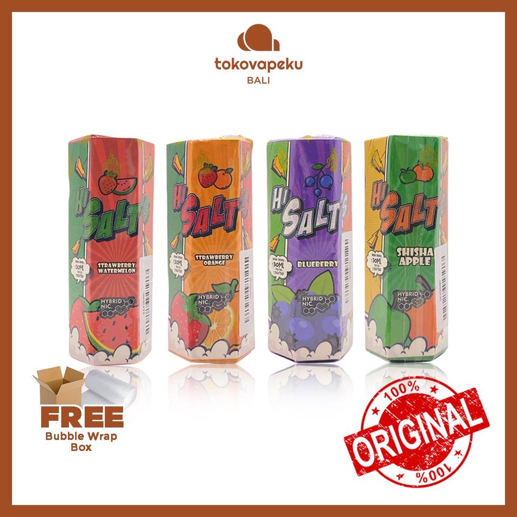 HI SALTS SERIES 20MG HI SALT'S HI SALTNIC 30ML AUTHENTIC by IDJ