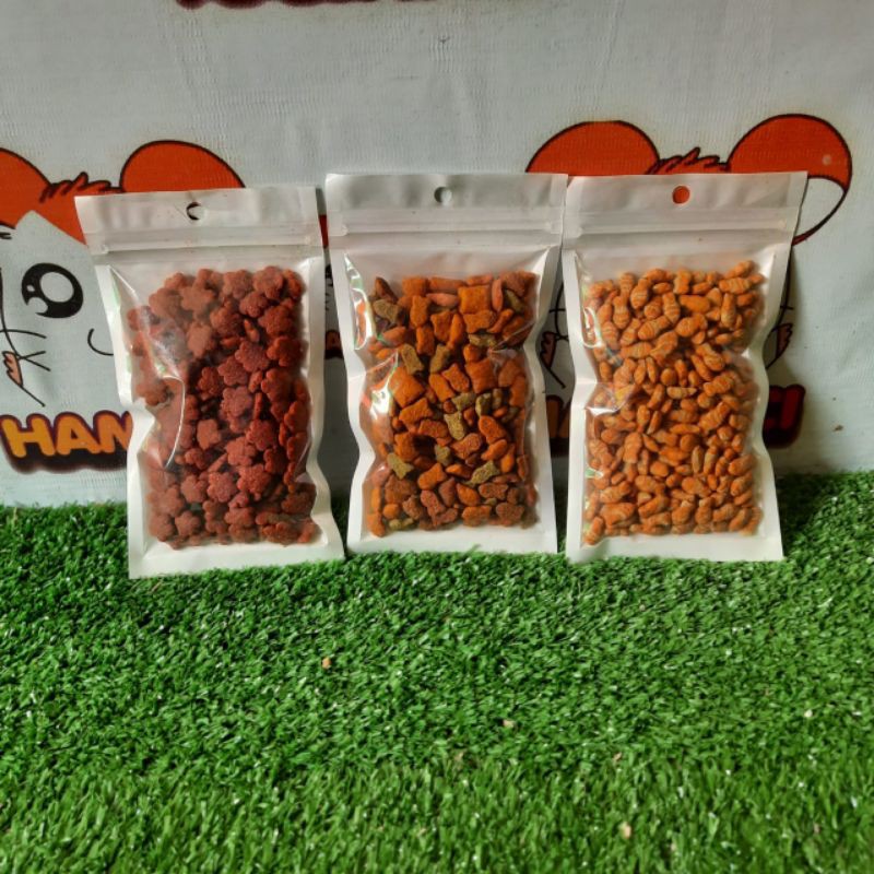 PETS COOKIES FISH FLAVOR 30 &amp; 70GR CAMILAN HAMSTER/GERBIL/LANDAK