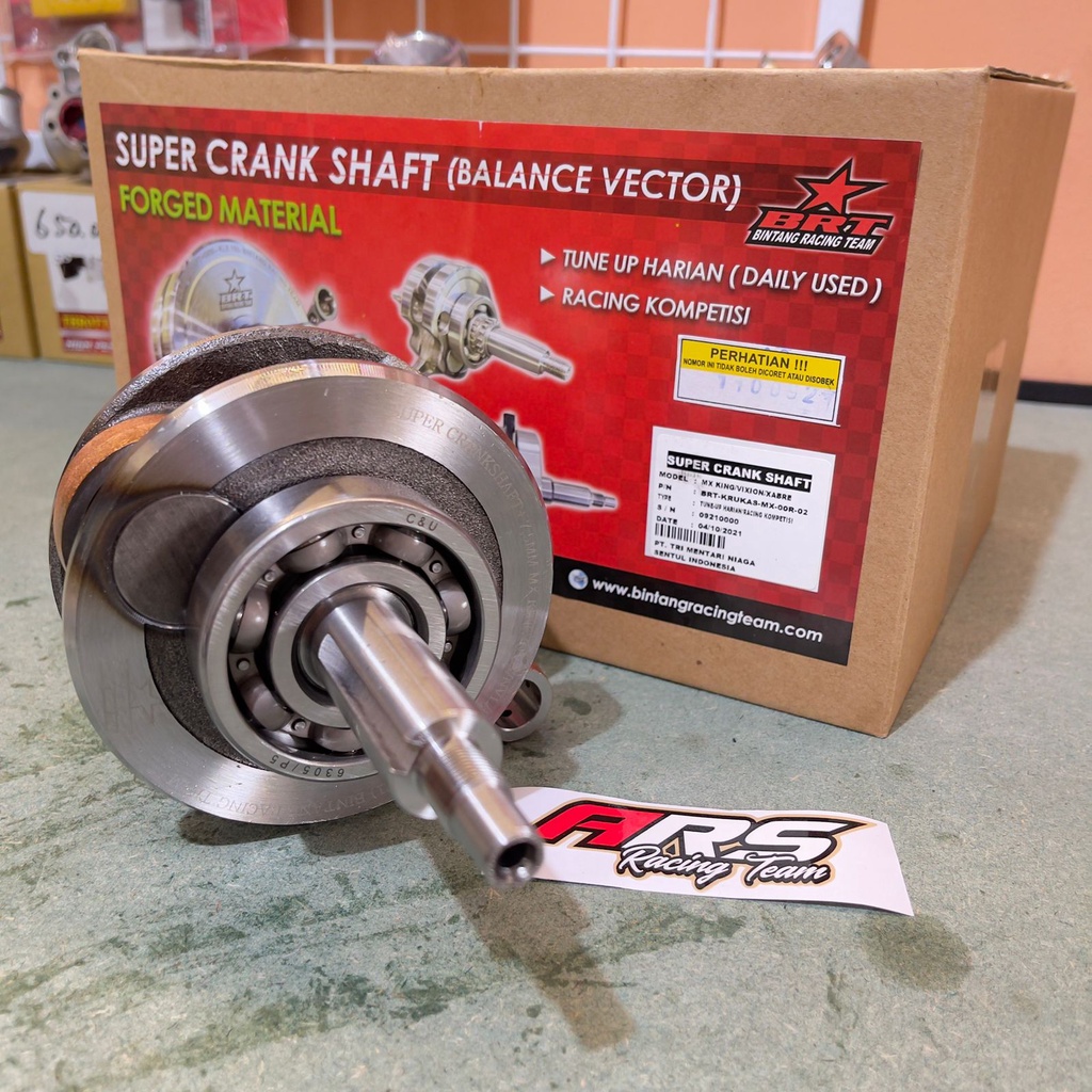 KRUK AS BRT MX KING - VIXION NVA NVL OLD - R15 - XABRE - STROKE +7,5MM - FREE BEARING KRUK AS HIGH S